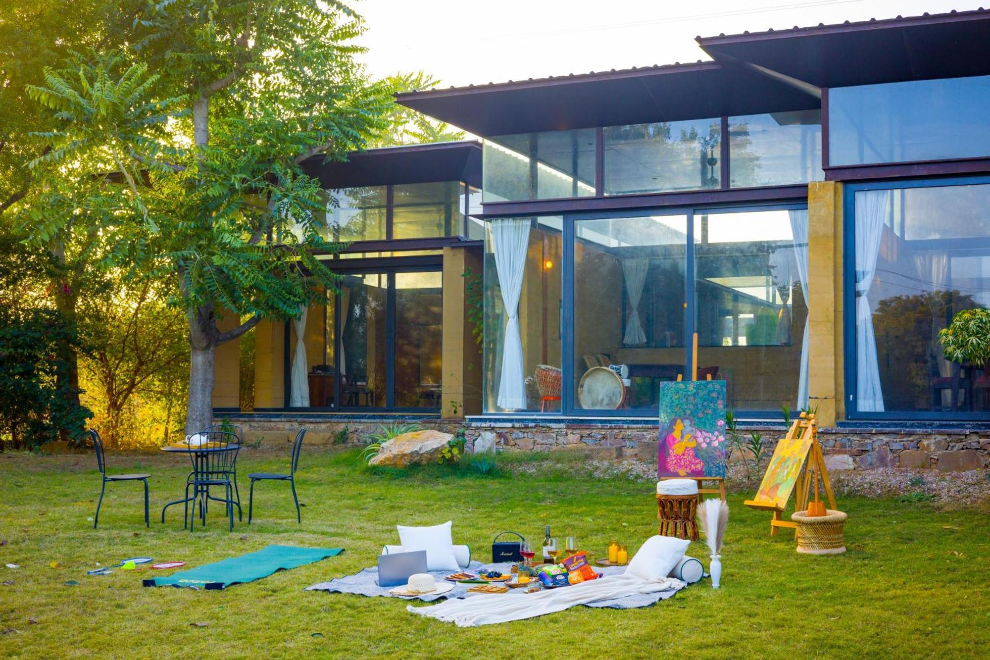 Elivaas Hari Bagh 4 Bhk Villa With Gaming Zone & Art Nook Jaipur Exterior foto
